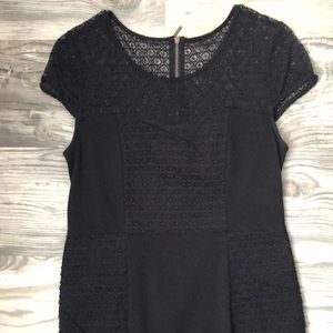 Kensie Lace Inset Bodycon Dress